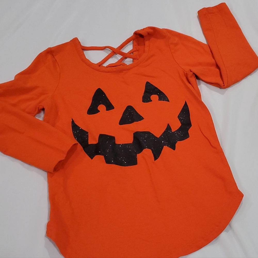 Spirit Holloween, M, orange, long sleeve t shirt